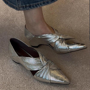 Zapatos planos de lona bordados para mujer, zapatillas informales para mujer, mocasines sin cordones, calzado cómodo y transpirable para verano - Product Image 5