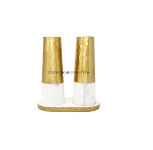 ชุดเครื่องปั่นเกลือและพริกไทยทำจากอลูมิเนียมดีไซน์เรียบง่ายทันสมัยสำหรับการตกแต่งห้องครัวร่วมสมัย - Product Image 1