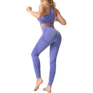 Couleur personnalisée Prix raisonnable Ensemble de yoga pour femmes Meilleure vente Ensemble de yoga pour femmes Nouveau style Ensemble de yoga pour femmes - Product Image 5