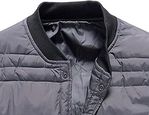 Chaqueta Bomber Acolchada Premium Impermeable y Transpirable con Cuello Alto, Cierre de Cremallera, Ligera y Personalizable, con Empaque Personalizado - Product Image 2