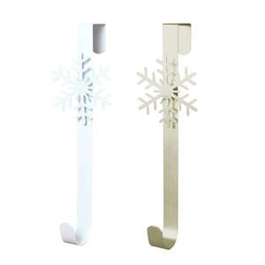 Colgador de corona de metal de calidad superior elegante para decoración de puerta de hotel Homer colgador de corona de metal en precio al por mayor de alta venta - Product Image 1