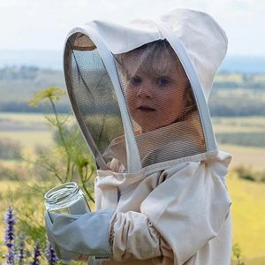 Costume et gants d'abeille pour enfants, tenue d'apiculteur respirante pour enfants, costume d'abeille pour enfants, costume d'abeille pour enfants. - Product Image 2