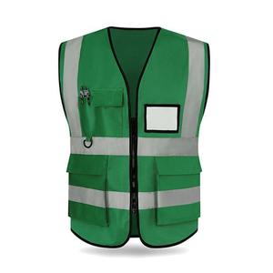 Chaleco de Seguridad Reflectante Personalizado con Múltiples Bolsillos, Chaleco de Construcción de Alta Visibilidad, Chaqueta de Tráfico, Chaleco de Seguridad - Product Image 2