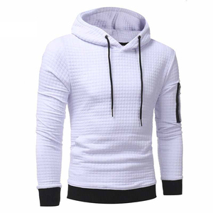 High Quality Cotton <b>Polyester</b> <b>100</b>% Cotton Plus Size Streetwear Hoodies Solid Wear Hoodie With Custom Logo Hoodies for Men New - Product Image 2