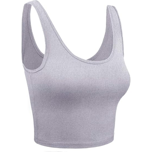 New High Support Hanging Neck Deep U Backless Sports Bra for Women - Product Image 4