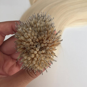 Virgin NANO RING Extensions de cheveux vietnamiens Bundles humains de cheveux Technique slave Technologie russe Usine directe - Product Image 3