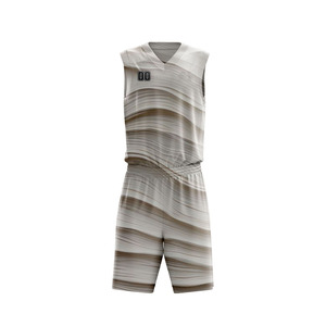 Meilleure vente 2025 Collection imprimé basket-ball maillot uniforme ensembles séchage rapide respirant vêtements de sport pour grande taille - Product Image 3