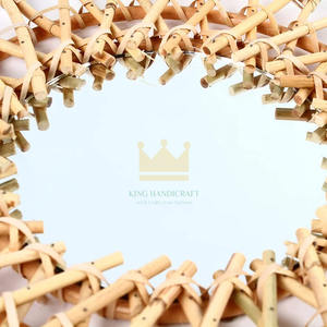 Espejos de Pared Vintage de Mimbre con Forma de Ojo Abierto, Decoración Moderna para el Hogar, Contáctenos - Product Image 6