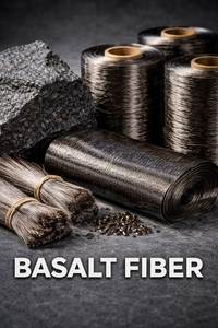 Fibre de basalte hachée, modèle 5 à tirage rapide, pour la construction, le ciment de nivellement, le béton préfabriqué, la renforcement et la découpe - Product Image 3