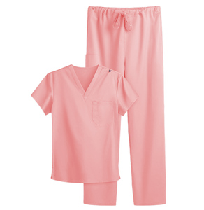 Conjunto de uniformes modernos unisex, uniformes elásticos para el cuidado de la salud, uniformes médicos de enfermería, personalizables, con logotipo propio, tamaños de colores, venta al por mayor - Product Image 4