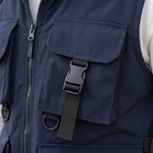 <b>Utility</b> <b>Vest</b> Designed With Strong Polyester Fabric Multiple Storage Pockets Comfortable Structure Adjustable Side Features - Product Image 5