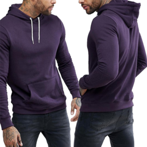 Sudadera con capucha de lana de algodón 100% Premium para hombres, tendencia superior en todo el mundo, jersey liso con capucha, estilo cómodo - Product Image 2