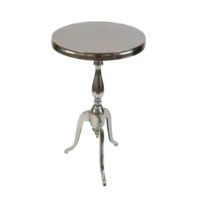 Mesa de centro de aluminio de alta calidad para decoración de habitación, mesas de té de Metal hechas a mano de diseño Simple indio - Product Image 4