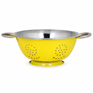 Colador de arroz con mango, colador de frutas, acero inoxidable multicolor, precio al por mayor, colador, cesta de colador de alimentos - Product Image 3