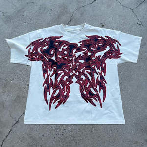 Breathable News Man Clothes Wholesale Sport Bulk Blank Casual <b>T</b>-<b>Shirt</b> Low 100% cotton <b>T</b>-<b>shirt</b> for men loose fit printed OEM - Product Image 4