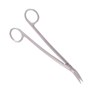 Ciseaux de chirurgie médicale Dean 17 cm en acier inoxydable bord de scie incurvé Source d'alimentation manuelle ciseaux à gomme à pansement chirurgical - Product Image 3