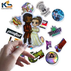 Autocollants décoratifs en vinyle écologique personnalisés durables Emballage d'étiquetage de produit imprimé à l'encre résistante aux UV de longue durée - Product Image 6