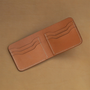 Venta caliente 2024 Cartera de cuero plegable de negocios para hombres de cuero PU de alta calidad con bloqueo RFID hecho a mano OEM con servicio - Product Image 6