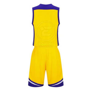 Ensemble de maillots de basket-ball pour hommes respirants de grande taille fabriqués au Pakistan, design uni personnalisé, 100% polyester, prix bas - Product Image 3