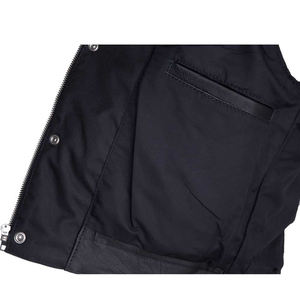 Respirant en cuir véritable gilet hommes extérieur Slim Fit sans manches élégant gilet classique équitation mode - Product Image 4