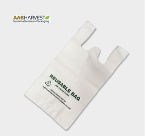 Offre Spéciale T-shirt sac gilet poignée sac à provisions HDPE/LDPE plastique imprimé personnalisé - Product Image 2