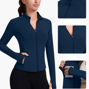 แจ็กเก็ตผ้าโพลีเอสเตอร์2025สแปนเด็กซ์ระบายอากาศได้ดีดูสง่างามสำหรับผู้หญิง - Product Image 3