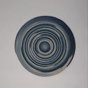 Mantel Individual de Algodón Trenzado de 40 x 40 cm, Ecológico, para Comedor, Hogar, Venta al por Mayor, Exportación - Product Image 1