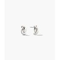 Boucles d'oreilles fines en forme de brioche - Product Image 1