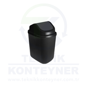 Fabricantes turcos Ecológico 2L Cubo de basura de acero inoxidable Diamante Girdap Diseño Almacenamiento Reciclaje Hotel Uso Negro - Product Image 2