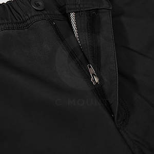 กางเกงคาร์โก้ของผู้ชายผ้าฝ้าย100% น้ำหนักเบาสไตล์ลำลองทรงตรงสำหรับใส่ออกกำลังกายกลางแจ้ง - Product Image 4