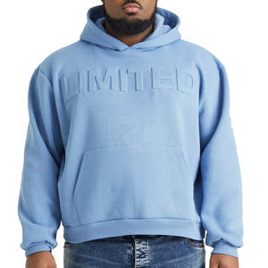 Vêtements de mode pour l'extérieur Sweats à capuche en relief pour hommes Vente en gros Vêtements décontractés pour l'hiver Sweats à capuche en relief pour hommes - Product Image 1