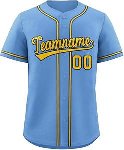 เสื้อเจอร์ซีย์ปักลายผ้าทอลายทแยงสีแดงสีน้ำเงิน - Product Image 3