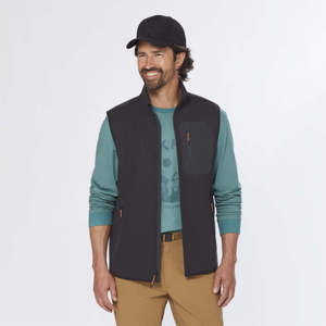 Gilet bouffant d'extérieur et d'hiver décontracté et respirant pour hommes, veste chaude sans manches avec fermeture éclair, gilet bouffant en tissu personnalisé pour homme - Product Image 5
