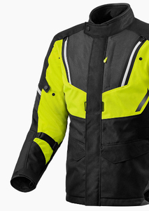 Motorcycle Safety Jacket For Men With Reinforced Fabric And Touring Ready Style. - Product Image 2