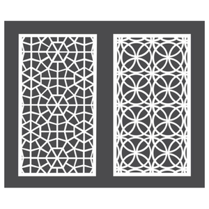 Outdoor Privacy <b>Panels</b> with Laser Cut Design Custom <b>Metal</b> <b>Screens</b> for Elegant Gardens - Product Image 1