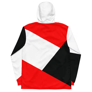 Veste de pluie unisexe de haute qualité 100% polyester, logo personnalisé, design respirant, coupe-vent, toile enduite, veste de pluie unisexe - Product Image 2