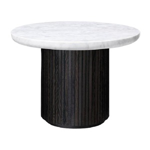 โต๊ะกาแฟชุบโลหะเงินแบบทำด้วยมือแก้วเซิฟเวอร์ชา - Product Image 2