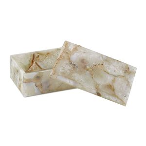 Smooth Natural <b>Marble</b> Storage Box Suitable For Luxury Home Ambience And Protecting Precious Jewelry And Trinkets - Product Image 1