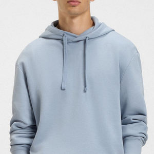 Sudadera con Capucha para Hombre, Venta al por Mayor, Color Sólido, con Capucha Ajustable y Cordón, Diseño Transpirable de Manga Larga para Mayor Comodidad - Product Image 2