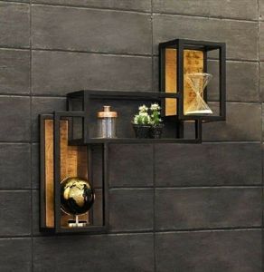 Décoration murale en métal artisanale, finition antique, décoration murale en métal vintage, décoration murale ethnique en métal, panneau mural en métal décoratif - Product Image 1