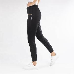 Jodhpur Pantalones de equitación para mujer Ropa ecuestre Logotipo personalizado Pantalones deportivos ajustados - Product Image 1