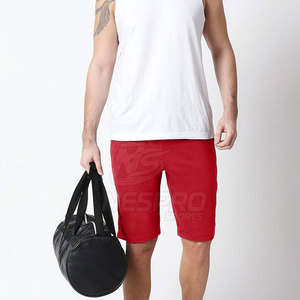 Dernière conception personnalisée hommes Shorts en gros tenue décontracté 100% coton solide séchage rapide léger de haute qualité - Product Image 3