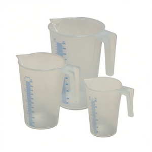 3-Piece <b>Measuring</b> <b>Cup</b> <b>Set</b> 0.5/1/2 L PP Material by MATO - Product Image 3