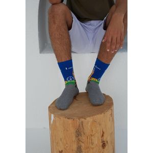 Calcetines de Diseño Londinense, Transpirables, Cálidos, Coloridos, con Estampado Tie Dye, Logotipo Personalizado, Hasta la Rodilla, Talla Única para Niño y Niña, para Uso Diario - Product Image 3