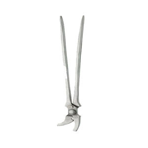 Instrument vétérinaire écologique réutilisable fait à la main avec poignée ferme, mâchoire droite incurvée, outil de maréchal-ferrant - Product Image 3