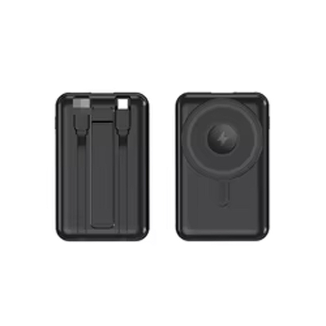 2026 Magnetic Wireless Charging Li-Polymer 10000mAh Power Bank Cable Fast Charging Compatible Phones Watches Earphones Universal