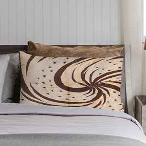 Coussin à imprimé ethnique vibrant - Design Kilim rustique pour une décoration intérieure confortable, housse + insert - Product Image 1