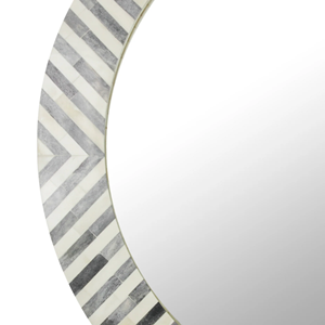 กระจกแขวนผนังไม้ถูพื้นรูปทรงกลมสำหรับตกแต่งบ้าน - Product Image 3