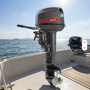 Moteur hors-bord essence 25 CV populaire à démarrage manuel 2 temps pour usage maritime - Product Image 4