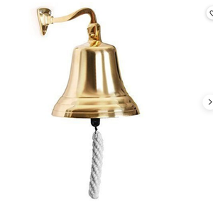 Campana de Barco Náutica Brillante de Alta Calidad de 3'' para Decoración del Hogar, Campana de Barco Montada en Pared - Product Image 1